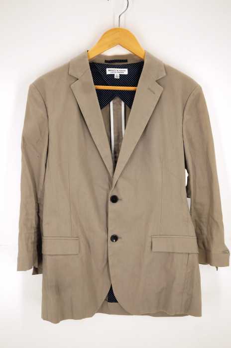 BEAUTY & YOUTH UNITED ARROWS  （ビューティーアンドユースユナイテッドアローズ） コットンリネン2Bテーラードジャケット メンズ アウター