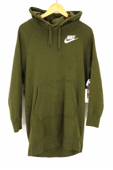 NIKE(ナイキ) RALLY RIBBED HOODIE DRESS レディース ワンピース