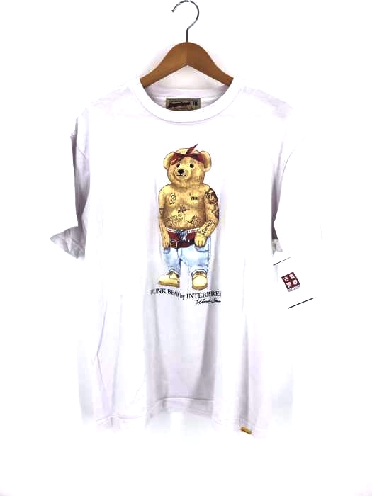 INTERBREED(インターブリード) ベアープリント半袖Tシャツ メンズ トップス