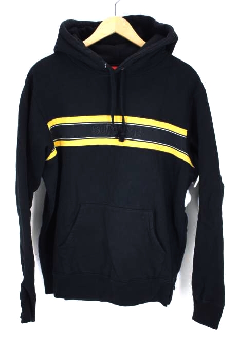 Supreme（シュプリーム） Chest Stripe Logo Hooded Sweatshirt メンズ トップス