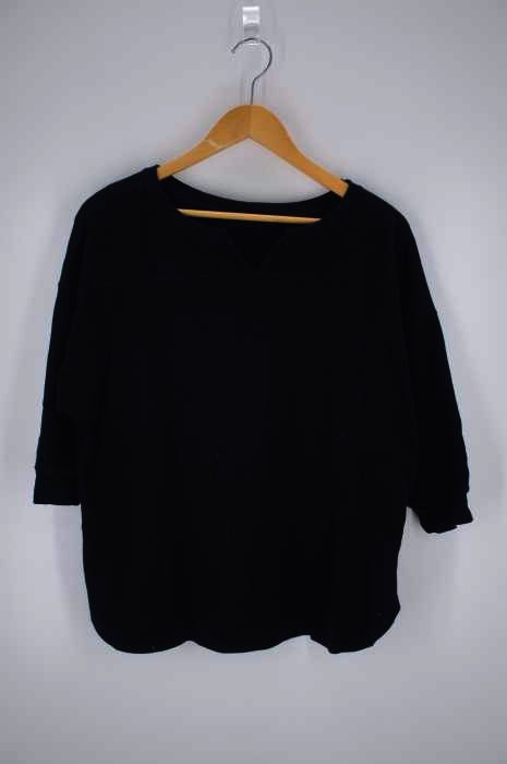 BEAUTY&YOUTH UNITED ARROWS（ビューティーアンドユースユナイテッドアローズ） コットンブークレ―バックv八分袖プルオーバー レディース トップス