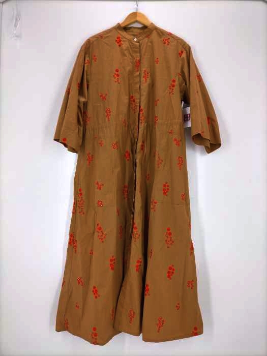 NE QUITTEZ PAS（ヌキテパ） Poplin Flower Emb Shirts Dress レディース ワンピース