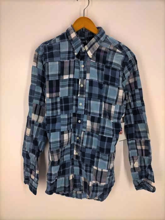 Polo by RALPH LAUREN（ポロバイラルフローレン） マドラスチェックパッチワークシャツ メンズ トップス