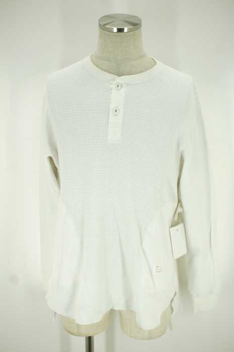 Name. × BEAMS （ネーム × ビームス） ヘンリーネックカットソー メンズ トップス