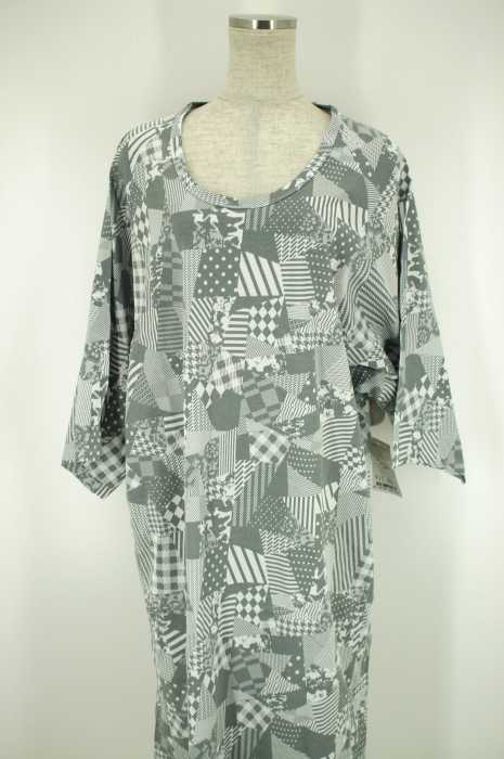 ANSEASON ANREALAGE (アンシーズン アンリアレイジ) 17SS オーバーサイズロング丈Tシャツ レディース トップス