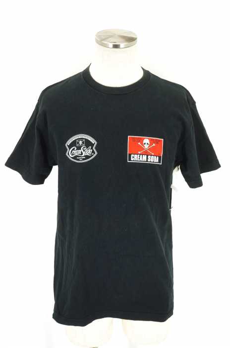 CREAM SODA (クリームソーダ) 両面プリントTシャツ メンズ トップス