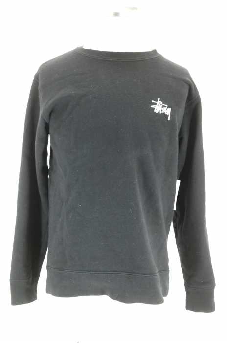 STUSSY (ステューシー) 両面ロゴプリントスウェットトレーナー メンズ トップス