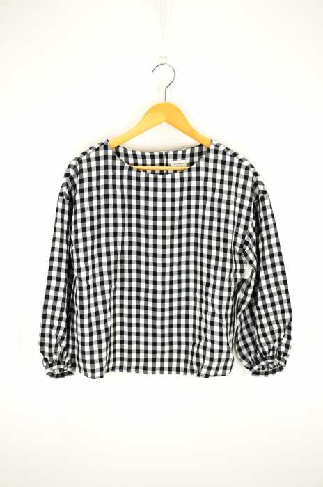 URBAN RESEARCH DOORS WOMENS （アーバンリサーチドアーズウィメンズ） ギンガムバルーンスリーブブラウス レディース トップス