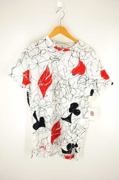 Vivienne Westwood (ヴィヴィアンウエストウッド) 18ss HOUSE OF CARD 総柄半袖Tシャツ メンズ トップス