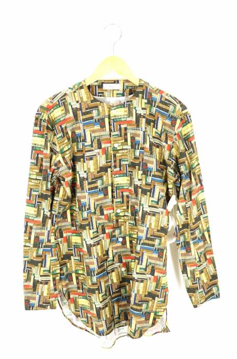 Iroquois(イロコイ) BOOK QUILT LONG SHIRT ノーカラー メンズ トップス