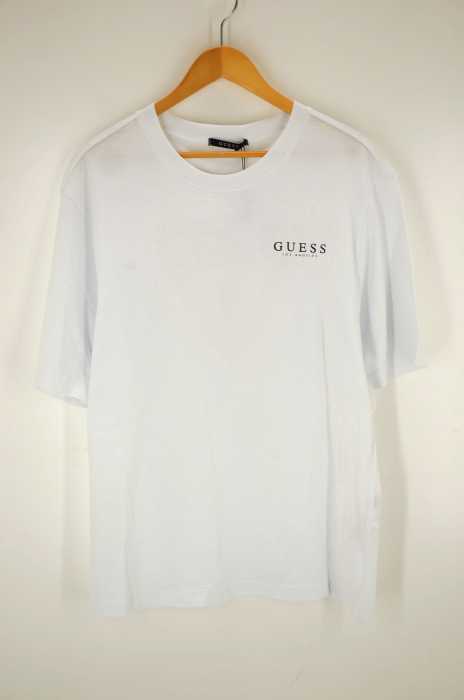GUESS（ゲス） バッグロゴプリントTシャツ メンズ トップス