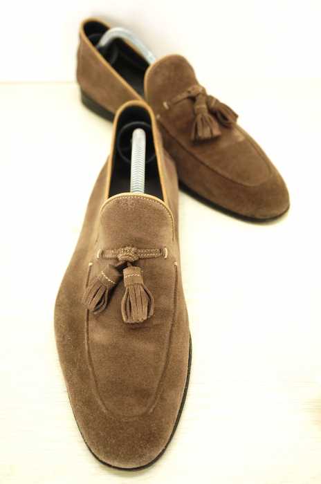 MAGNANNI (マグナーニ) スエードスリップオン メンズ シューズ