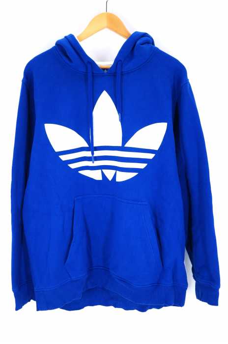 adidas Originals （アディダスオリジナルス） Bigロゴフリースグラフィックメンズプルオーバーパーカー メンズ トップス