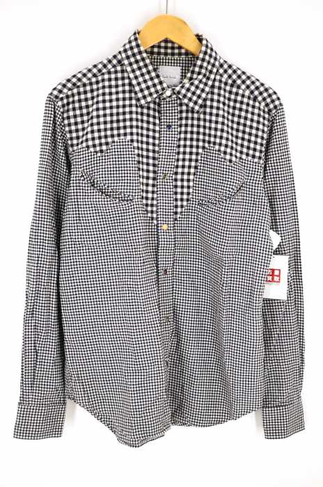 Paul Smith （ポールスミス） スナップボタン 切替ウエスタンシャツ メンズ トップス