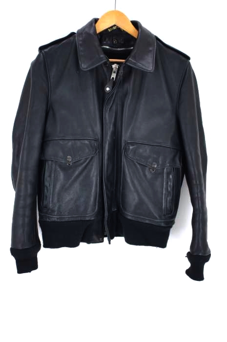 Schott（ショット） Made in U.S.A BOMBER LEATHER JACKET メンズ アウター