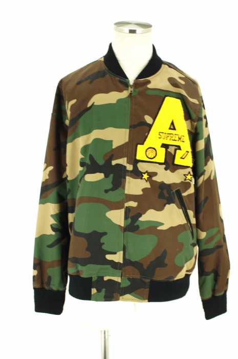 Supreme （シュプリーム） A ワッペン 迷彩ジャケット メンズ アウター 