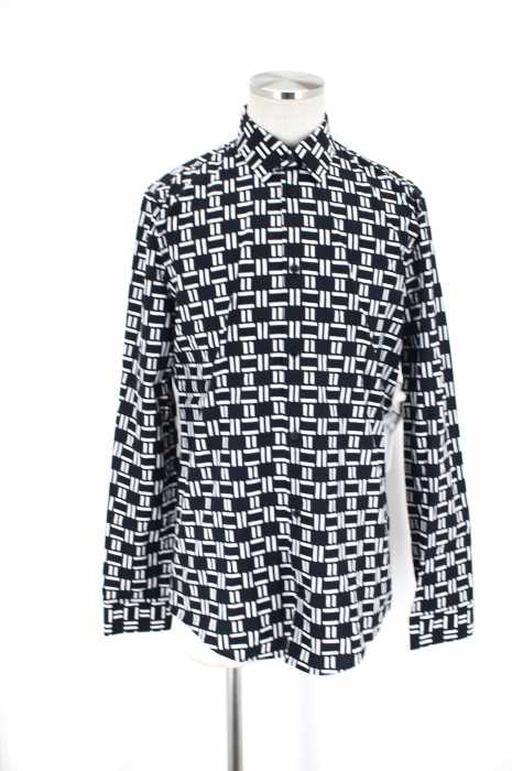 BALENCIAGA（バレンシアガ） 2014-15AW　総柄シャツ メンズ トップス