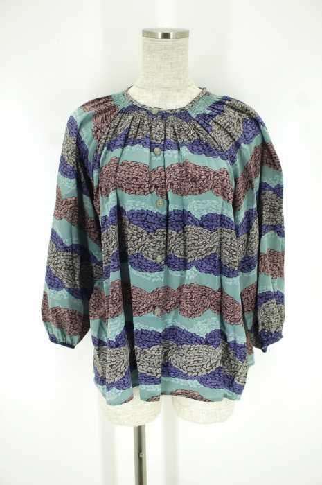 Tucker （） 総柄シルクシャツ レディース トップス