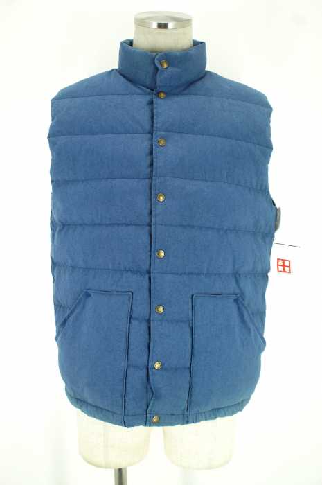 THE NORTH FACE PURPLE LABEL （ノースフェイスパープルレーベル） indigo Dyed Down Vest 光電子 メンズ アウター