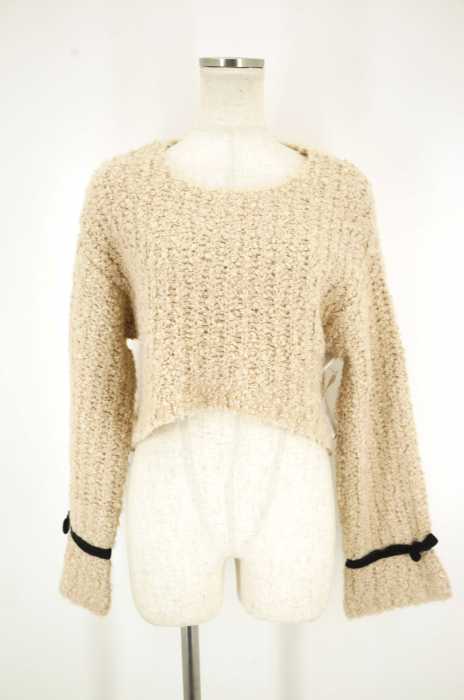 ZARA (ザラ) KNIT COLLECTION ショート丈 ニットセーター レディース トップス