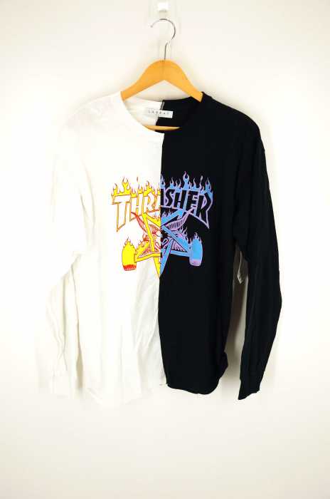 LABRAT×THRASHER （ラブラット×スラッシャー） Flame Goat L/S