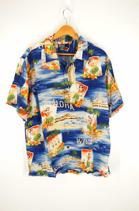 Polo by RALPH LAUREN （ポロバイラルフローレン） ALOHA ハワイ VINTAGE CAMP メンズ トップス