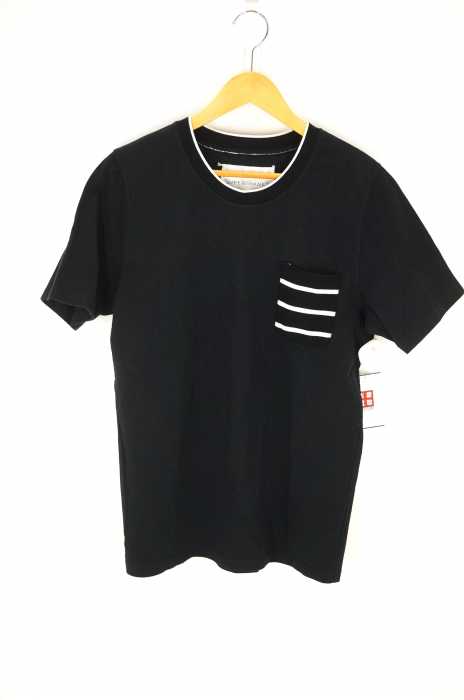SUPERTHANKS(スーパーサンクス) ボーダーポケットTシャツ メンズ トップス
