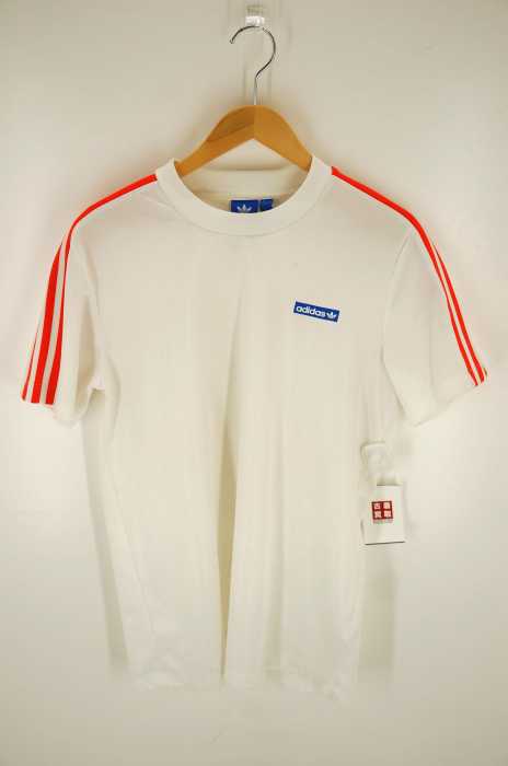adidas （アディダス） Tennoji Tee　3ストライプロゴTシャツ メンズ トップス