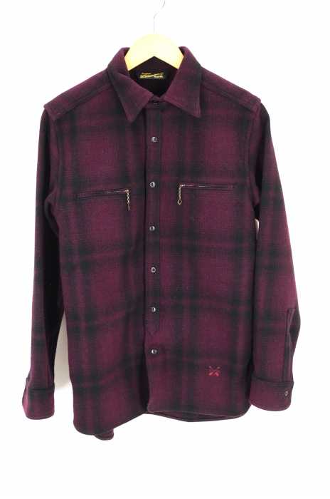 STEVENSON OVERALL CO.(スティーブンソンオーバーオール) ウールシャツジャケット メンズ トップス