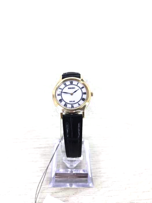 SEIKO（セイコー） Solar Leather Band Watch レディース 腕時計