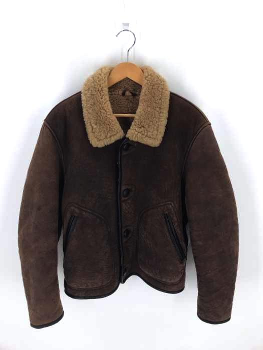 TERRALAM（テララム） リアルムートンジャケット メンズ アウター