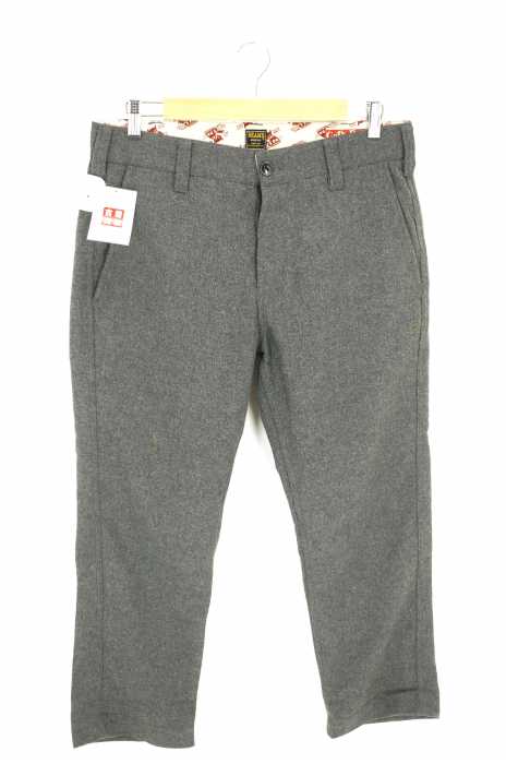 Cat's Paw×BEAMS (キャッツポウ×ビームス) ウールワークパンツ メンズ パンツ