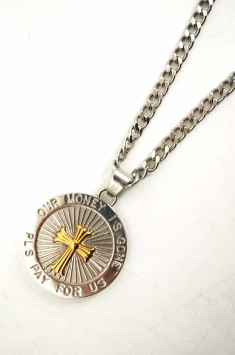 POLICE (ポリス) コインネックレス STAINLESS STEEL メンズ POLICE (ポリス) コインネックレス STAINLESS STEEL メンズ