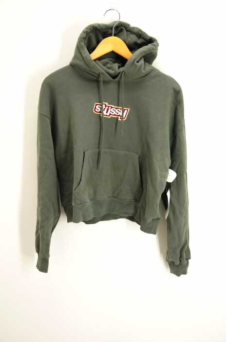 STUSSY （ステューシー） ロゴプルオーバーパーカー レディース トップス