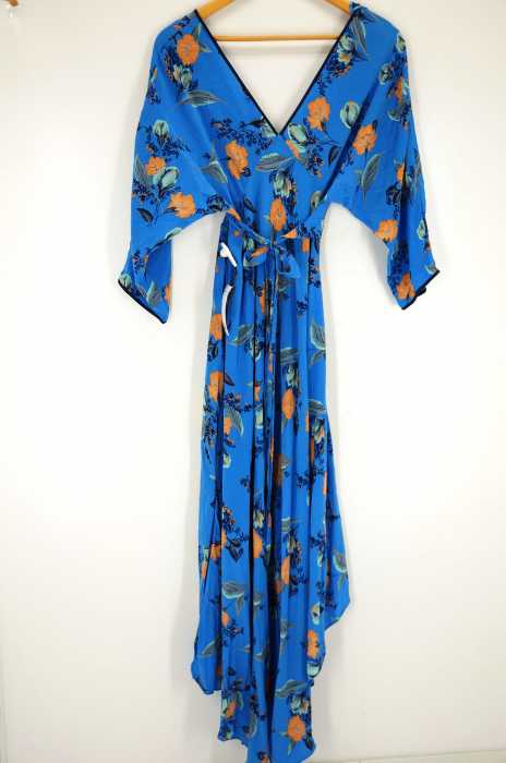 DIANE VON FURSTENBERG （ダイアンフォンファステンバーグ） 花柄シルクワンピース レディース ワンピース