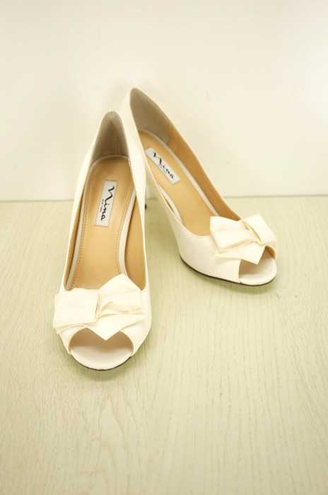Nina Shoes（ニーナシューズ） リボンヒールパンプス レディース シューズ