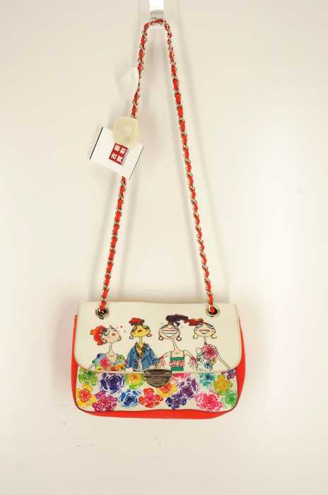 LOVE MOSCHINO（ラブモスキーノ） 総柄チェーンショルダーバッグ レディース バッグ