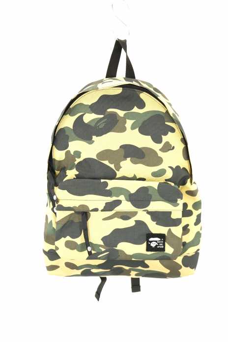 A BATHING APE (アベイシングエイプ) Camo print Cordura カモ柄コーデュラバックパック メンズ バッグ