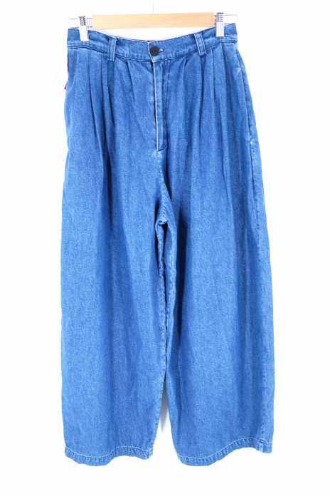 69 SIXTY NINE(シックスティーナイン) PLEATED PANTS (MEDIUM WASH) メンズ パンツ