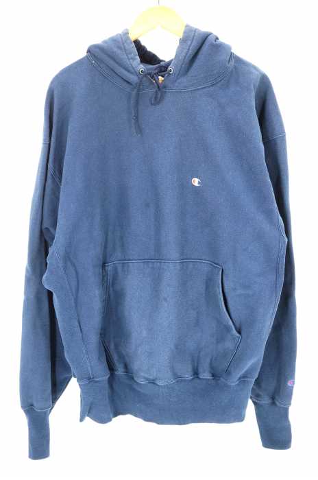 Champion （チャンピオン） 刺繍タグ REVERSE WEAVE プルオーバーパーカー メンズ トップス