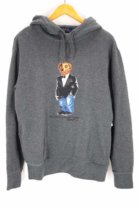 Polo by RALPH LAUREN （ポロバイラルフローレン） 裏起毛ベアープリント メンズ トップス