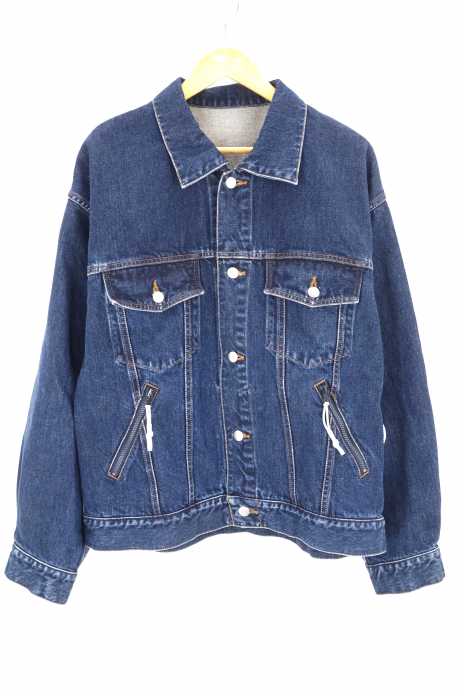 Name. (ネーム) WASHED DENIM TRUCKER JACKET メンズ アウター