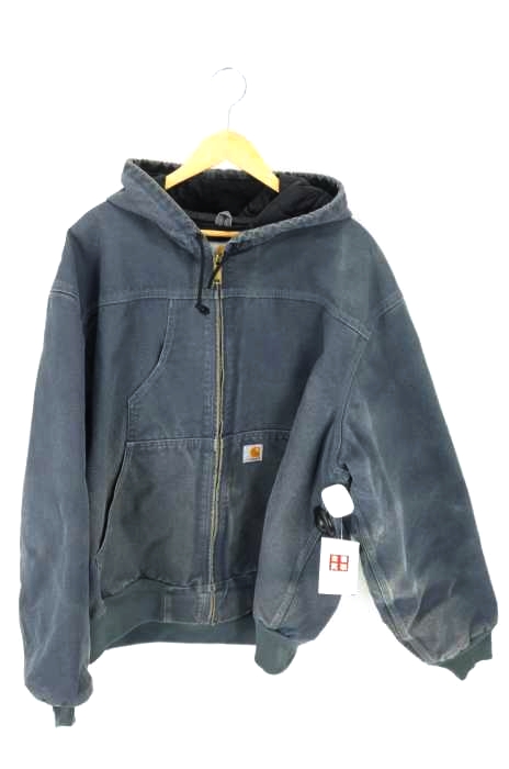 Carhartt(カーハート) ダック地 フーデッドジップアップブルゾン メンズ アウター