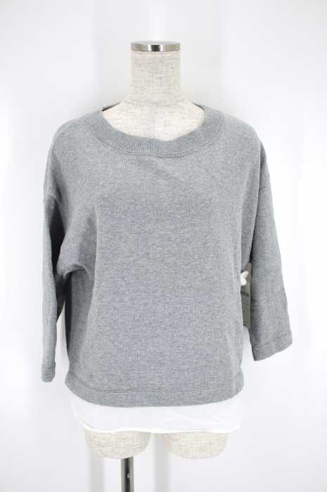 DRESSTERIOR LE TiROiR　（） 裾切替トレーナー レディース トップス