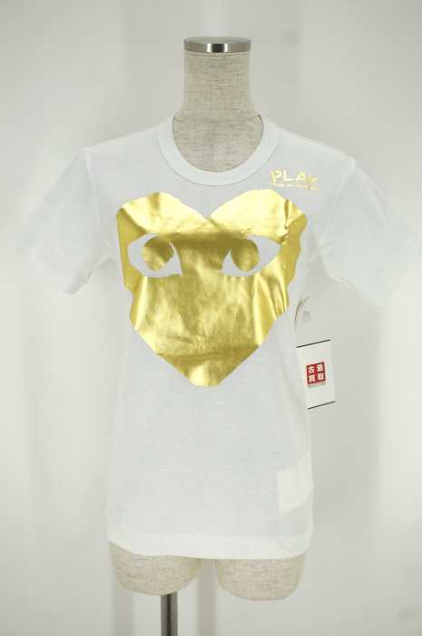 PLAY COMME des GARCONS （プレイコムデギャルソン） AD2011 クルーネックプリントTシャツ レディース トップス