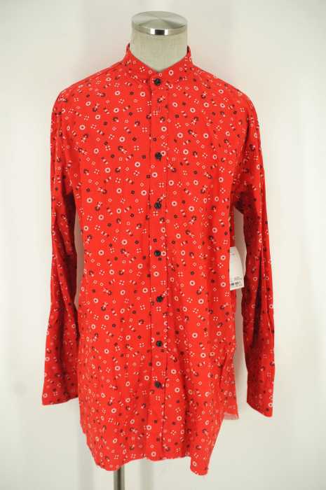 XX FOUR（ダブルエックスフォー） Bandanna TEX Band Collar Shirts　総柄シャツ メンズ トップス