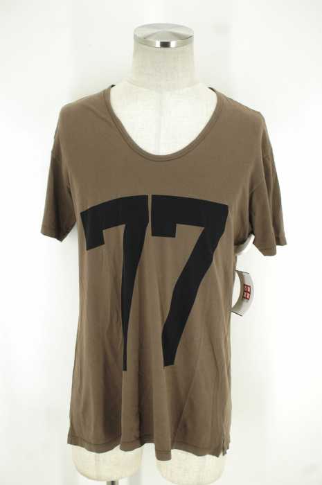 LAD MUSICIAN （ラッドミュージシャン） 77ナンバリングTシャツ メンズ トップス
