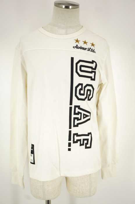 AVIREX (アヴィレックス) USAF クルーネック ティーシャツ L/S USAF CREW NECK T-SHIRT メンズ トップス