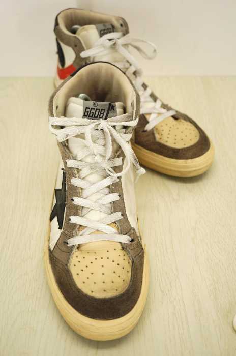golden goose deluxe brand(ゴールデン グース デラックス ブランド) 2.12 ダメージ加工ハイカットスニーカー メンズ シューズ