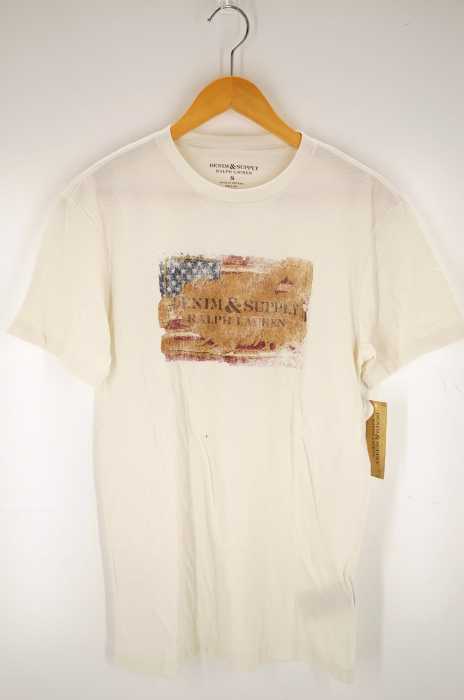 DENIM & SUPPLY RALPH LAUREN （デニムアンドサプライ ラルフローレン） 星条旗ロゴプリントTシャツ メンズ トップス